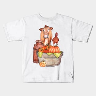 Pumpkin Pie Fixins Kids T-Shirt